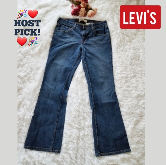 ❗❎SOLD!❎❗Levis Low Rise Bootcut Womens jeans Size 10 - Picture 2 of 11